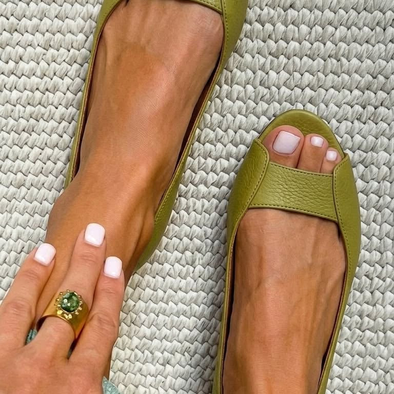 Adelina |  Comfort-Chic Gold Sandals