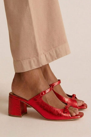 Bright red