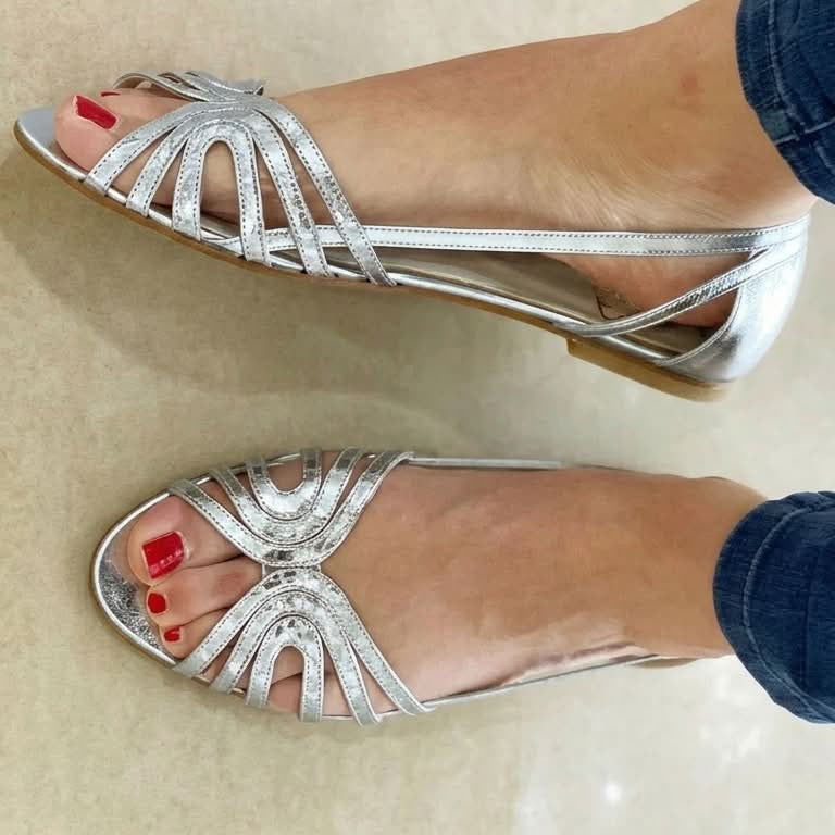 Eleonora | "Summer Light" Gold Sandals