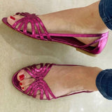 Eleonora | "Summer Light" Gold Sandals