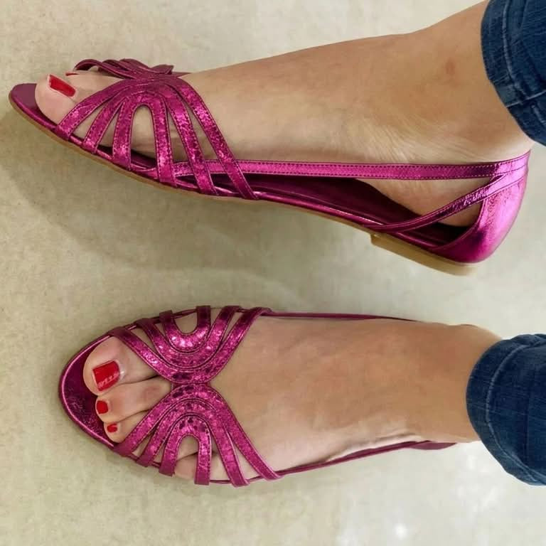 Eleonora | "Summer Light" Gold Sandals