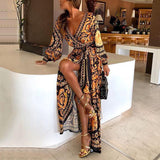 Faye | Printed Boho Dress